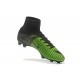 Crampons de Football Homme Nouveau Nike Mercurial Superfly V FG Vert Noir