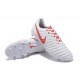 Chaussure de Foot Nouvelles Nike Tiempo Legend VII FG Cuir - Blanc Rouge