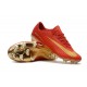 Nike Nouveau Crampon Football Mercurial Vapor 11 FG - Rouge Or