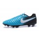 Chaussure de Foot Nouvelles Nike Tiempo Legend VII FG Cuir - Bleu