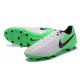 Nike Tiempo Legend 7 FG Kangourou Crampons Football - Blanc Vert Noir