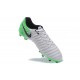 Nike Tiempo Legend 7 FG Kangourou Crampons Football - Blanc Vert Noir