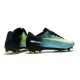 Nike Nouveau Crampon Football Mercurial Vapor 11 FG - Bleu Blanc Vert