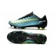 Nike Nouveau Crampon Football Mercurial Vapor 11 FG - Bleu Blanc Vert