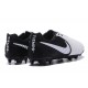 Nike Tiempo Legend 7 FG Kangourou Crampons Football - Blanc Noir