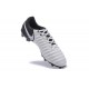 Nike Tiempo Legend 7 FG Kangourou Crampons Football - Blanc Noir