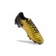 Nike Tiempo Legend 7 FG Kangourou Crampons Football - Or Noir