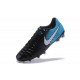 Nike Tiempo Legend 7 FG Kangourou Crampons Football - Noir Bleu