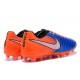 Nike Tiempo Legend 7 FG Kangourou Crampons Football - Bleu Orange