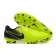 Nike Tiempo Legend 7 FG Kangourou Crampons Football - Vert Noir