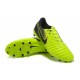 Nike Tiempo Legend 7 FG Kangourou Crampons Football - Vert Noir