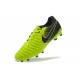 Nike Tiempo Legend 7 FG Kangourou Crampons Football - Vert Noir