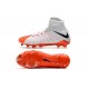 Nike HyperVenom Phantom 3 DF FG ACC Flyknit Chaussures - Blanc Orange