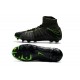 Nike HyperVenom Phantom 3 DF FG ACC Flyknit Chaussures - Noir Vert