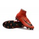 Nike Mercurial Superfly 5 FG Nouvel Chaussure Football - Rouge Noir