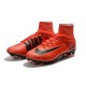 Nike Mercurial Superfly 5 FG Nouvel Chaussure Football - Rouge Noir