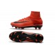 Nike Mercurial Superfly 5 FG Nouvel Chaussure Football - Rouge Noir