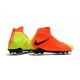 Nike HyperVenom Phantom 3 DF FG ACC Flyknit Chaussures - Orange Jaune