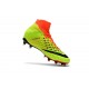 Nike HyperVenom Phantom 3 DF FG ACC Flyknit Chaussures - Orange Jaune