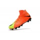 Nike HyperVenom Phantom 3 DF FG ACC Flyknit Chaussures - Orange Jaune