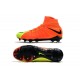 Nike HyperVenom Phantom 3 DF FG ACC Flyknit Chaussures - Orange Jaune