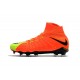 Nike HyperVenom Phantom 3 DF FG ACC Flyknit Chaussures - Orange Jaune