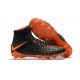 Nike HyperVenom Phantom 3 DF FG ACC Flyknit Chaussures - Noir Orange