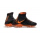 Nike HyperVenom Phantom 3 DF FG ACC Flyknit Chaussures - Noir Orange