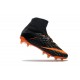 Nike HyperVenom Phantom 3 DF FG ACC Flyknit Chaussures - Noir Orange