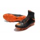 Nike HyperVenom Phantom 3 DF FG ACC Flyknit Chaussures - Noir Orange