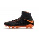 Nike HyperVenom Phantom 3 DF FG ACC Flyknit Chaussures - Noir Orange