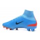 Nike Mercurial Superfly 5 FG Nouvel Chaussure Football - Bleu Noir