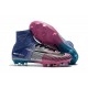 Nike Mercurial Superfly 5 FG Nouvel Chaussure Football - Bleu Rose Noir