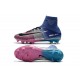 Nike Mercurial Superfly 5 FG Nouvel Chaussure Football - Bleu Rose Noir