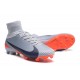 Nike Crampons de Foot Mercurial Superfly V DF FG - Gris Noir