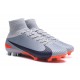 Nike Crampons de Foot Mercurial Superfly V DF FG - Gris Noir