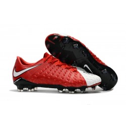 Nike Nouvel Chaussure Hypervenom Phantom 3 FG ACC Rouge Blanc