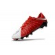 Nike Nouvel Chaussure Hypervenom Phantom 3 FG ACC Rouge Blanc