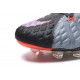 Nike HyperVenom Phantom 3 DF FG ACC Flyknit Chaussures - Gris Noir