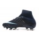 Nike HyperVenom Phantom 3 DF FG ACC Flyknit Chaussures - Noir Blanc