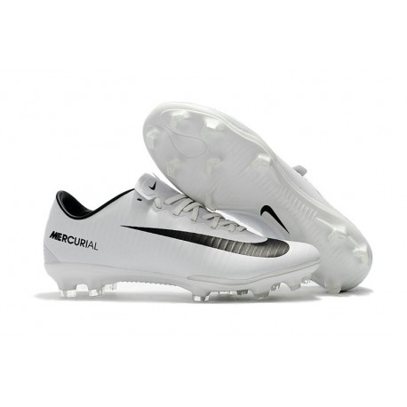 Nike Nouveau Crampon Football Mercurial Vapor 11 FG - Blanc Noir