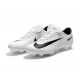 Nike Nouveau Crampon Football Mercurial Vapor 11 FG - Blanc Noir