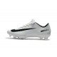 Nike Nouveau Crampon Football Mercurial Vapor 11 FG - Blanc Noir