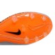 Crampons Nouveaux 2016 Neymar Nike Hypervenom Phinish FG Gris Orange