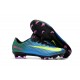 Nike Mercurial Vapor XI FG ACC Chaussures - Bleu Jaune