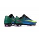 Nike Mercurial Vapor XI FG ACC Chaussures - Bleu Jaune