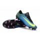 Nike Mercurial Vapor XI FG ACC Chaussures - Bleu Jaune