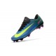 Nike Mercurial Vapor XI FG ACC Chaussures - Bleu Jaune