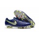 Nike Chaussure Foot Magista Opus II FG Homme Bleu Argent