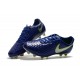 Nike Chaussure Foot Magista Opus II FG Homme Bleu Argent